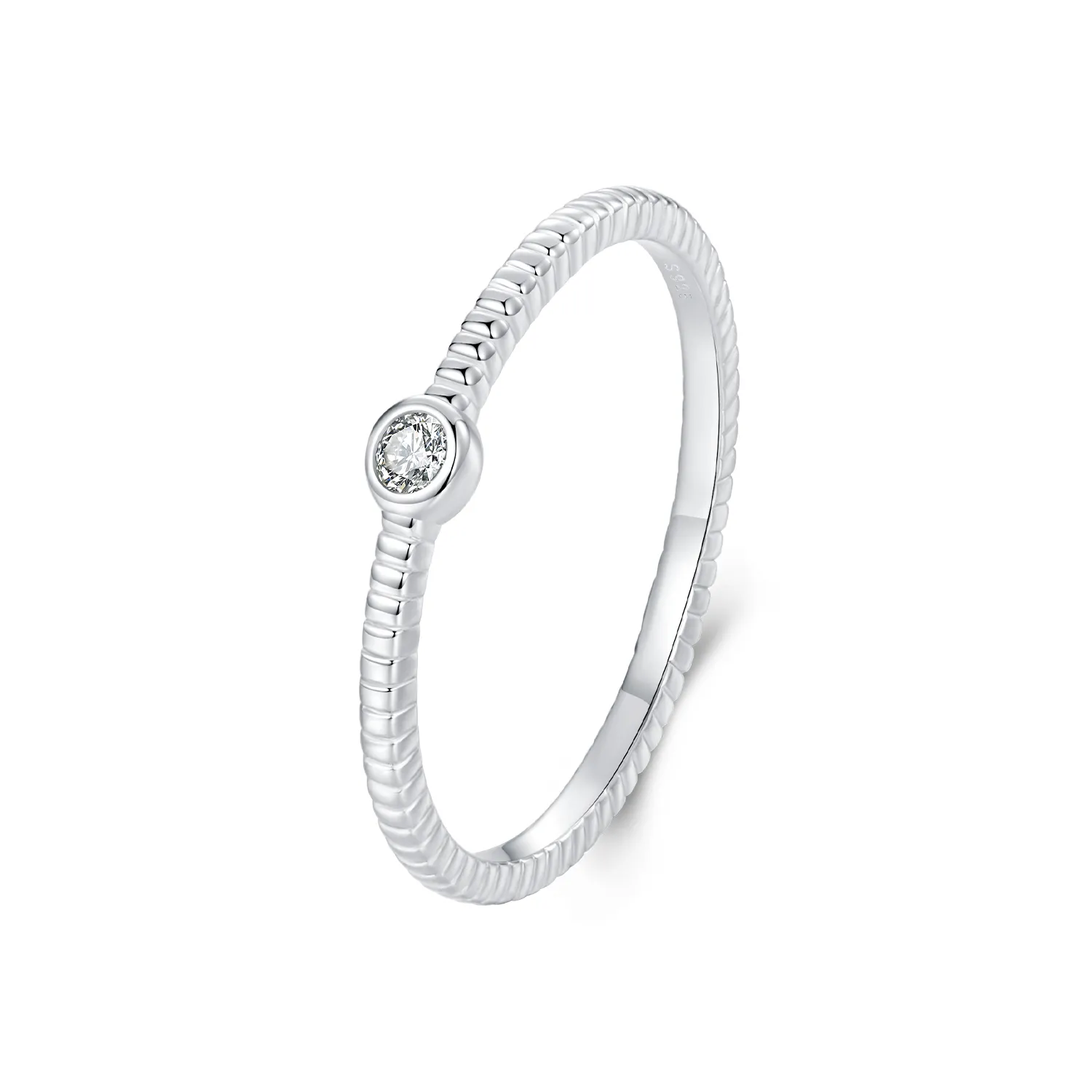 pandora style exquisite small single ring bsr577