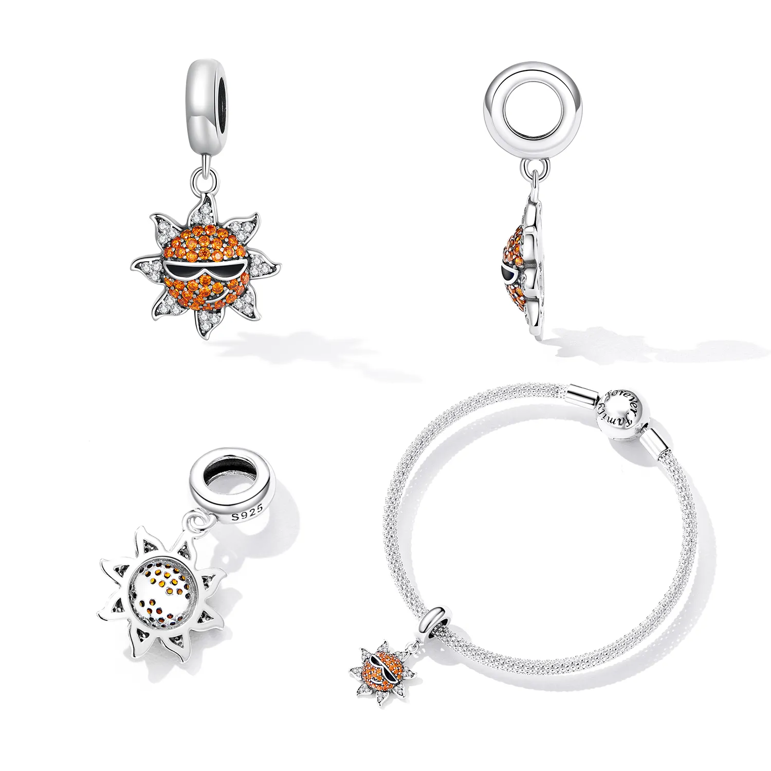 PANDORA Style Exquisite sun beads - BSC600