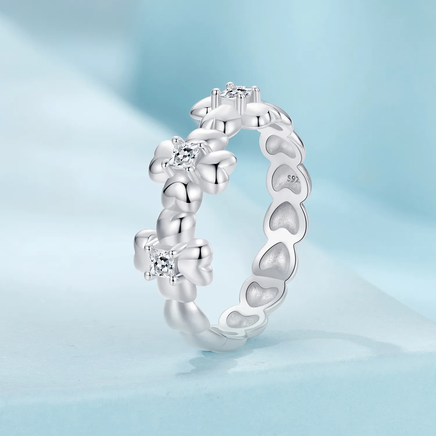 PANDORA Style Four Leaf Clover Ring - SCR1045