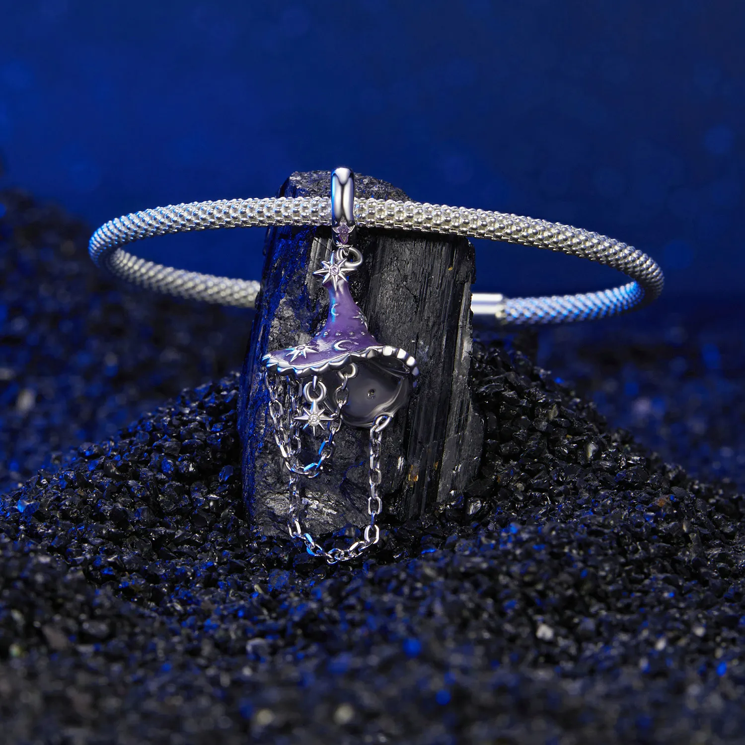 PANDORA Style Glow in the Dark Witch Hat - SCC2894