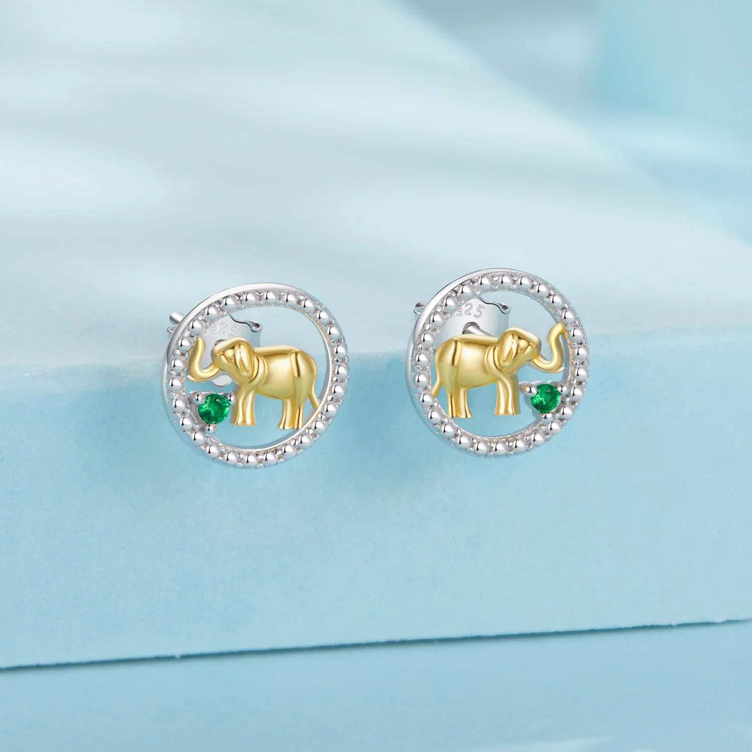 PANDORA Style Gold elephant earrings - SCE1794