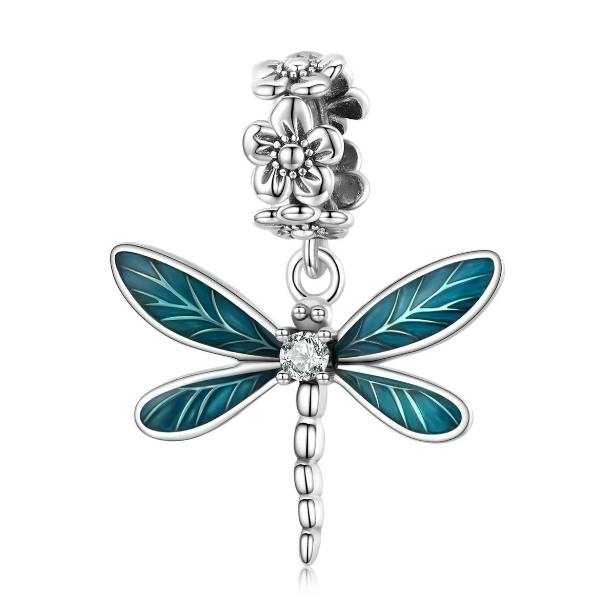 pandora style gorgeous dragonfly pendant bsc521