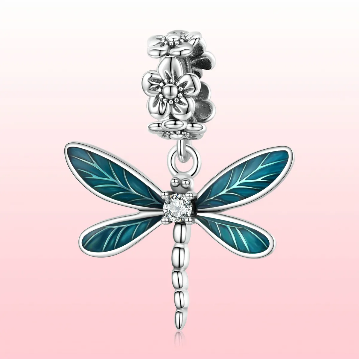 PANDORA Style Gorgeous Dragonfly Pendant - BSC521