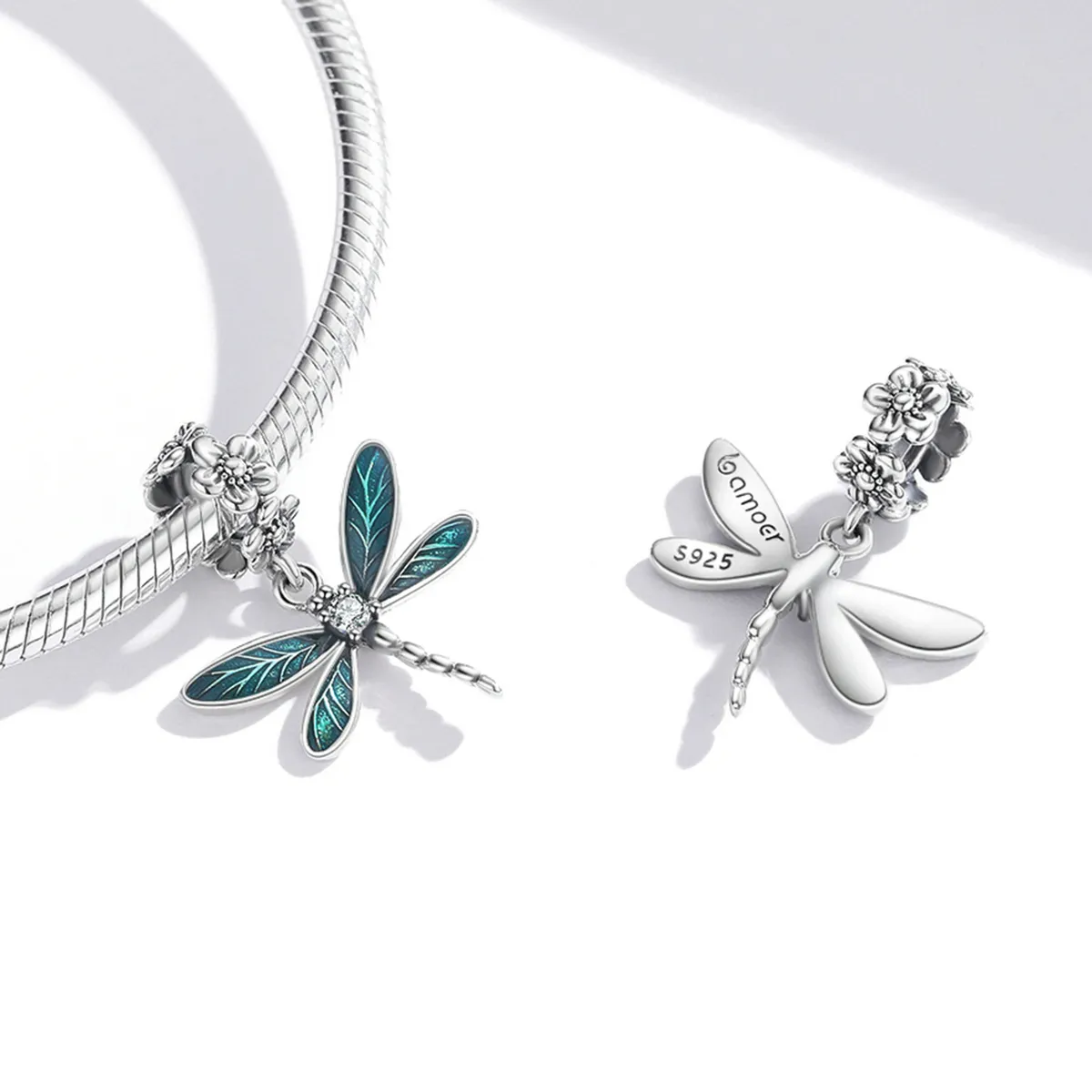 PANDORA Style Gorgeous Dragonfly Pendant - BSC521