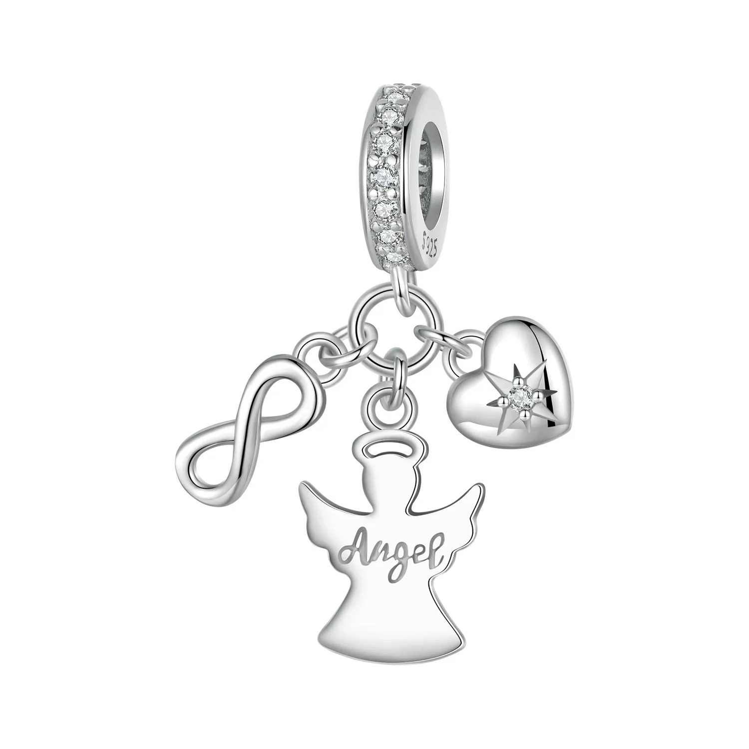 PANDORA Style Guardian Angel Pendant - SCC2902