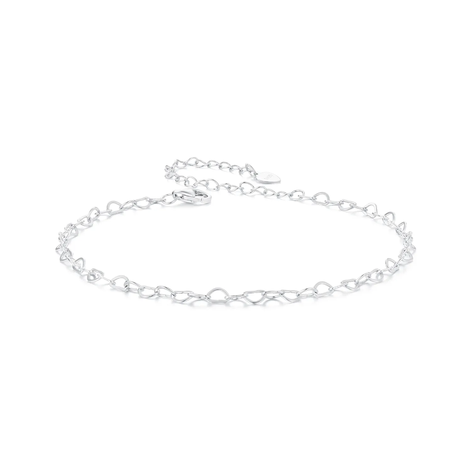 PANDORA Style Heart Anklet - BST007