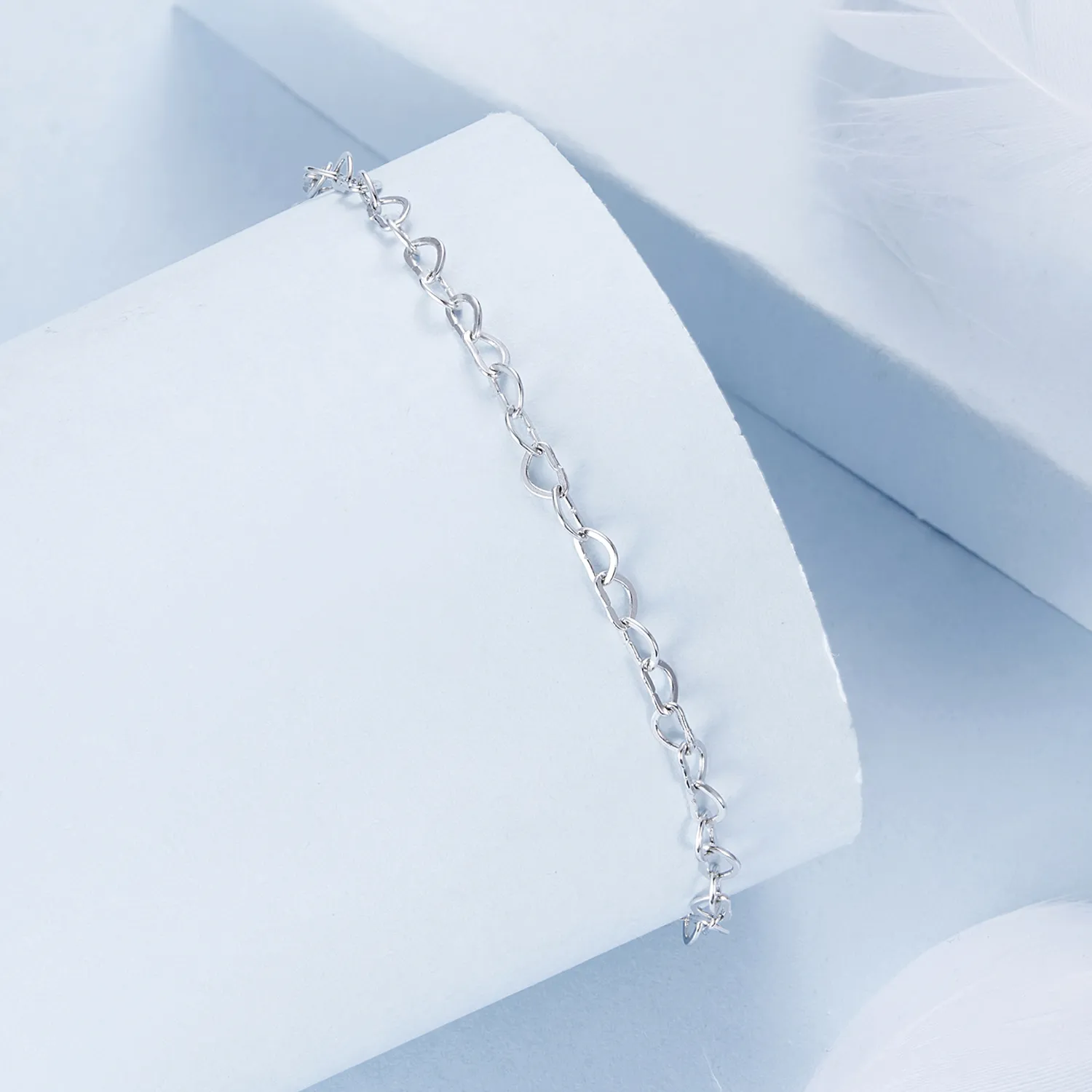 PANDORA Style Heart Anklet - BST007