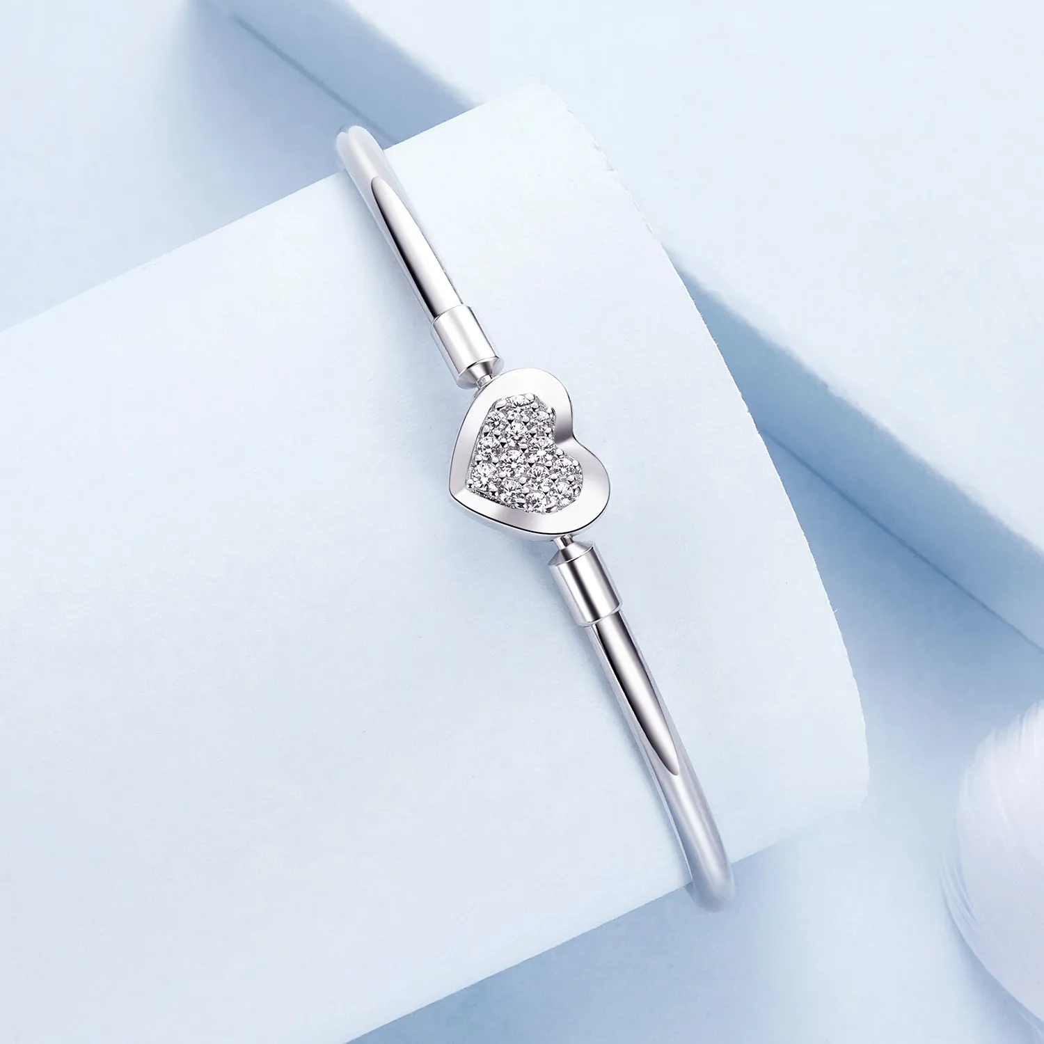 PANDORA Style Heart Basic Bracelet - BSB192