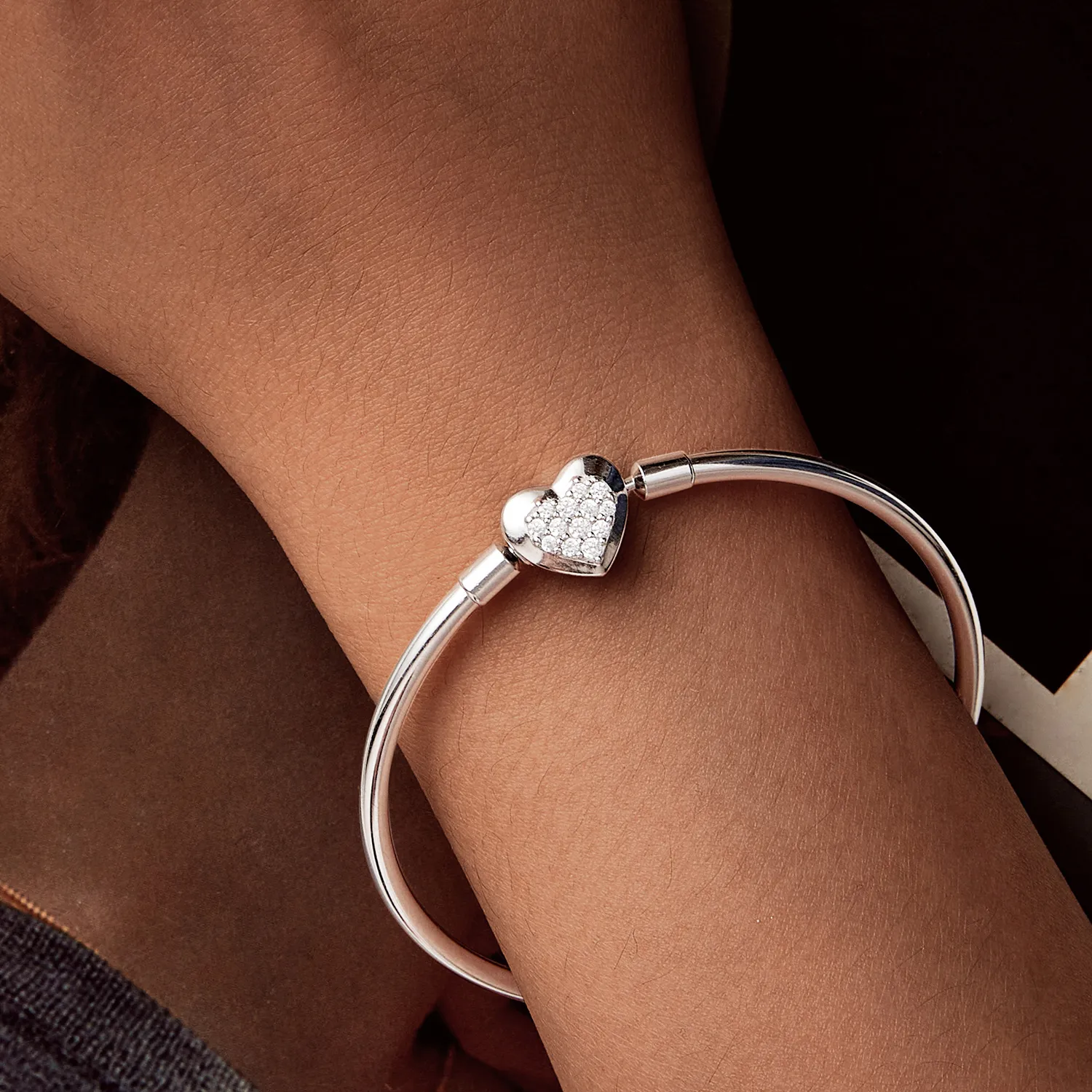 PANDORA Style Heart Basic Bracelet - BSB192