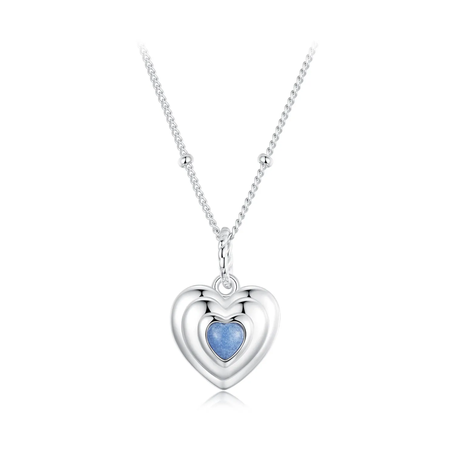 PANDORA Style Heart necklace - BSN375