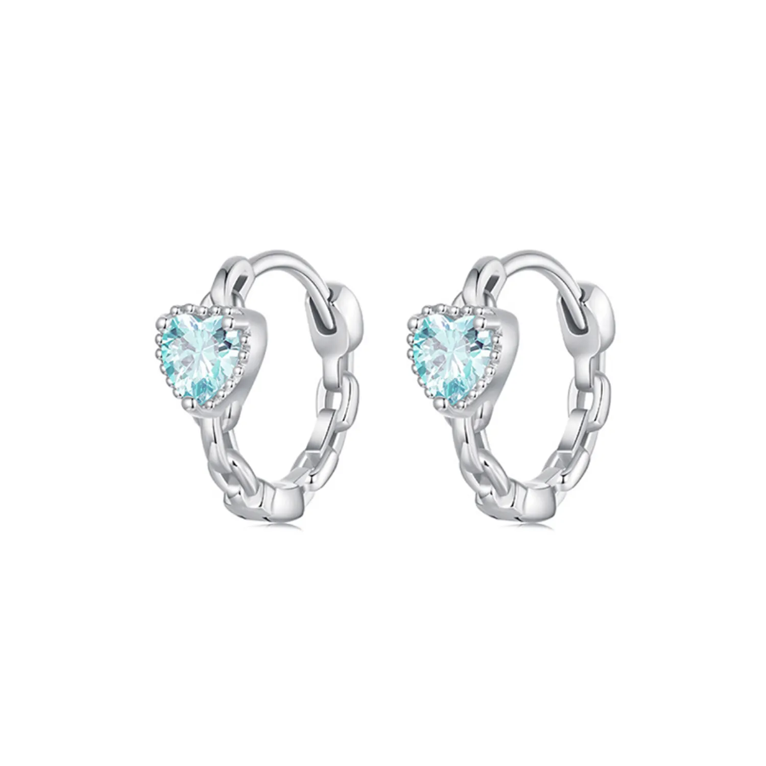 pandora style heart of the sea earrings bse1099