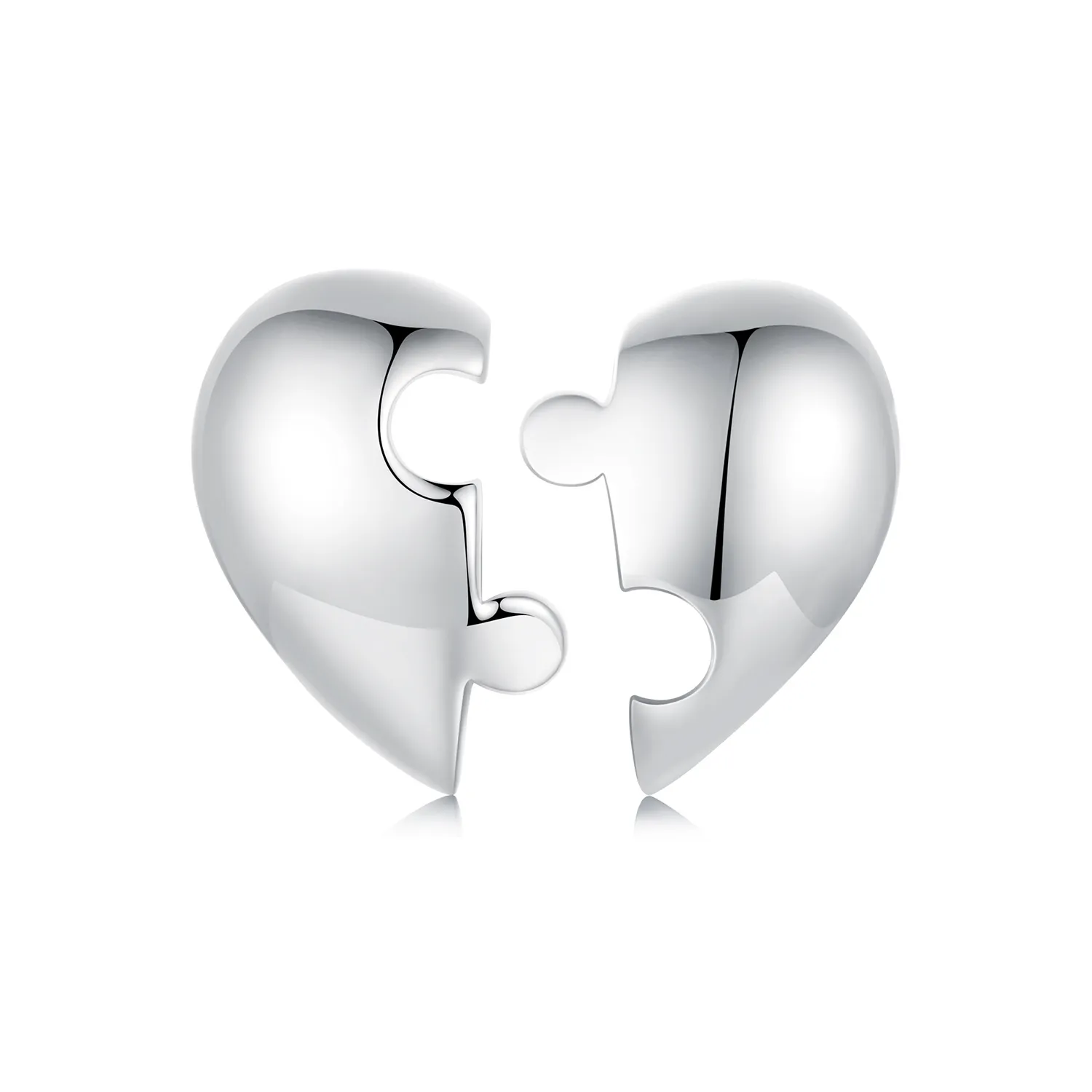 PANDORA Style Heart puzzle earrings - SCE1770