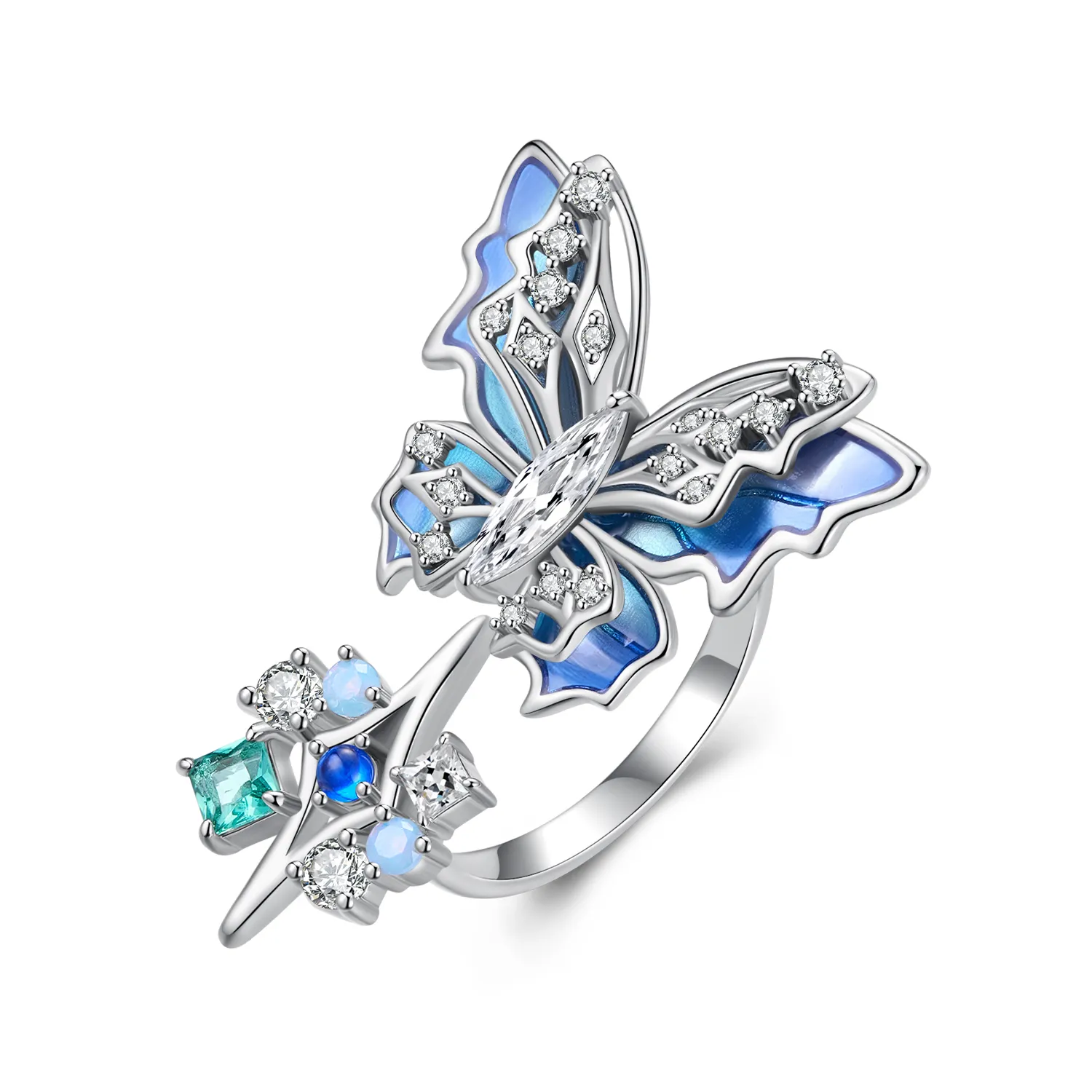 PANDORA Style Ice Butterfly Ring - YIR247-E