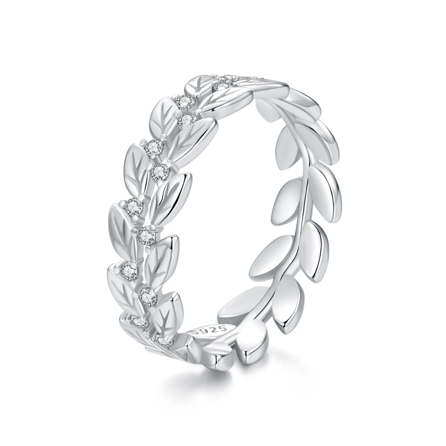 pandora style leaf ring bsr600