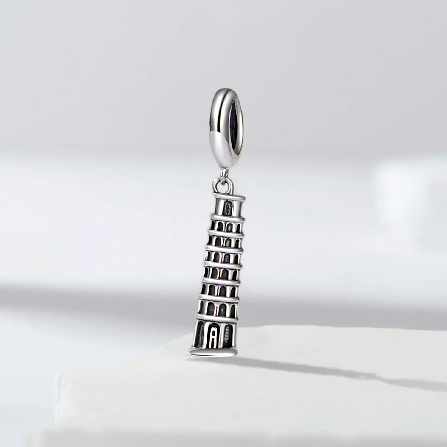 PANDORA Style Leaning Tower of Pisa Pendant - SCC2876