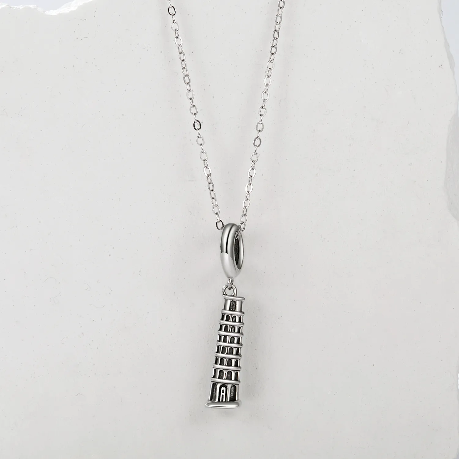 PANDORA Style Leaning Tower of Pisa Pendant - SCC2876