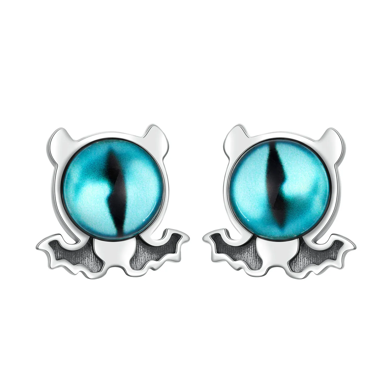 pandora style little devil earrings bse1091