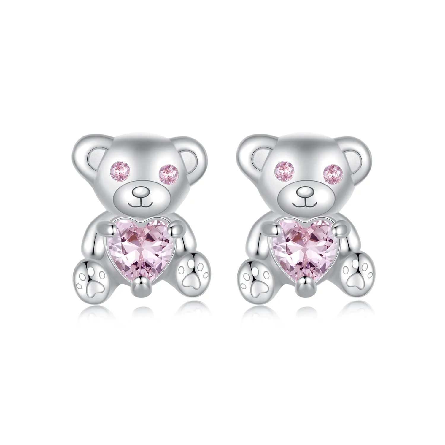 PANDORA Style Love Bear Earrings - SCE1774