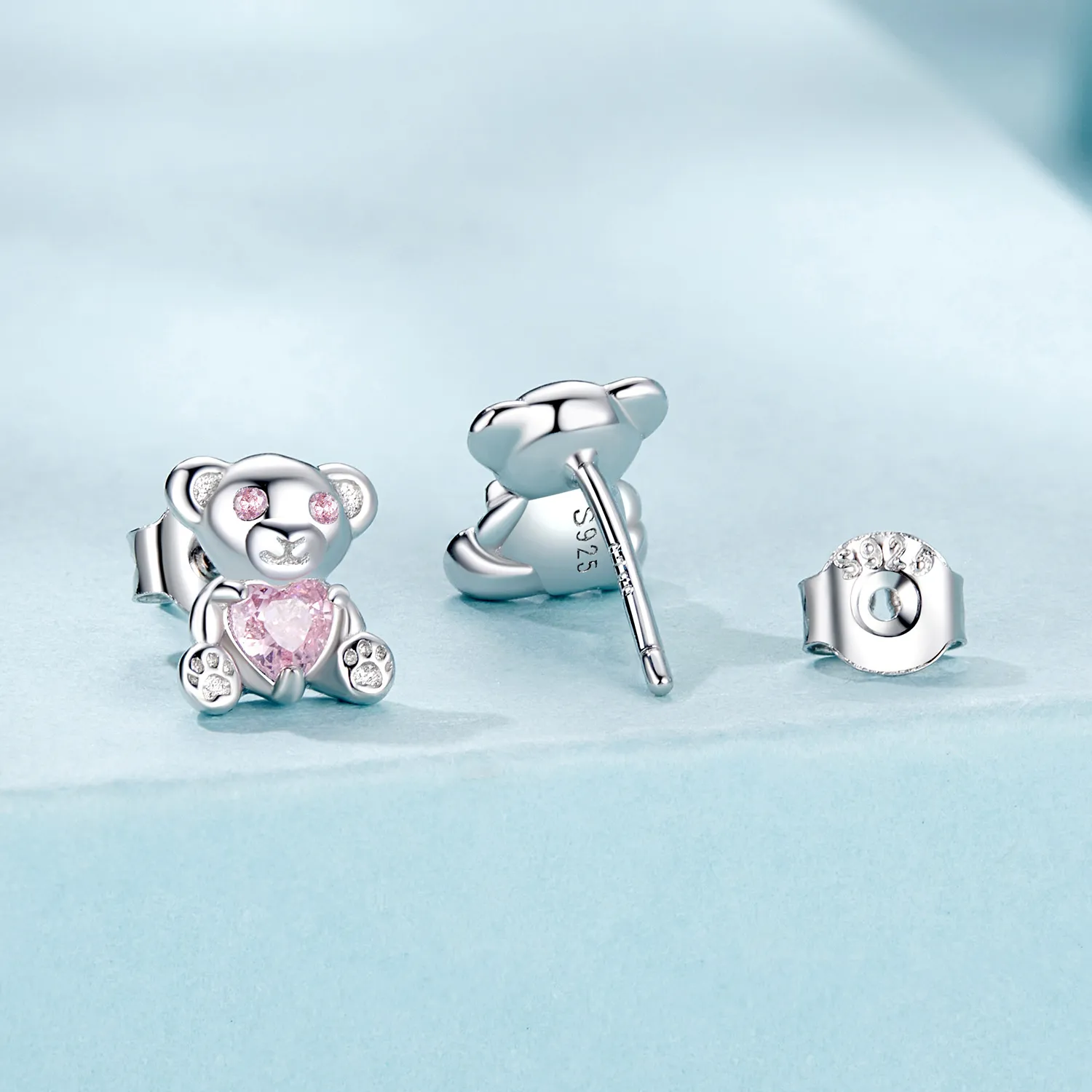 PANDORA Style Love Bear Earrings - SCE1774