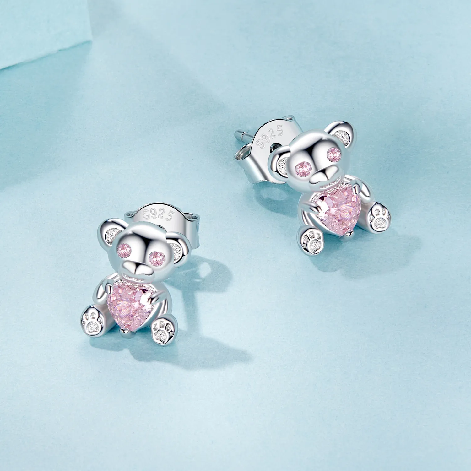 PANDORA Style Love Bear Earrings - SCE1774