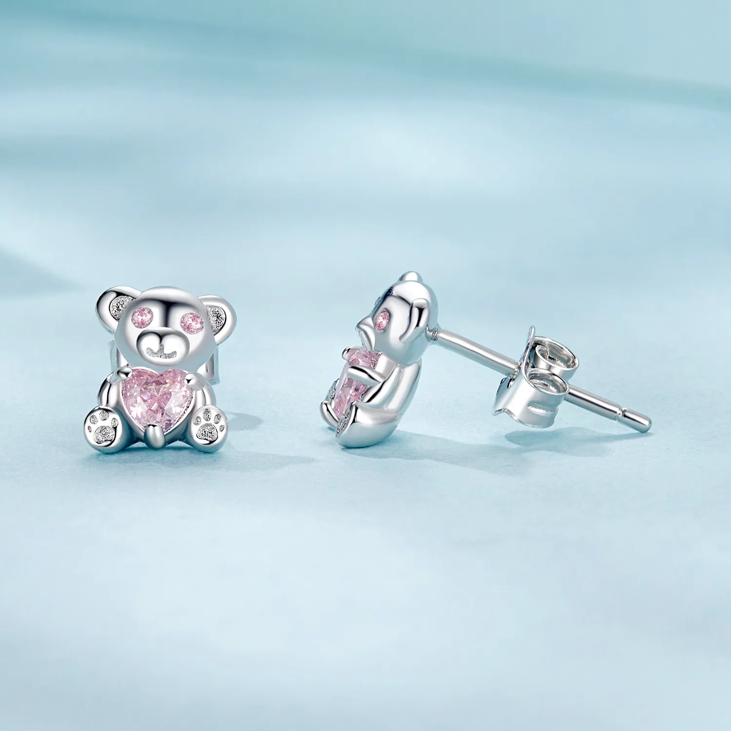 PANDORA Style Love Bear Earrings - SCE1774