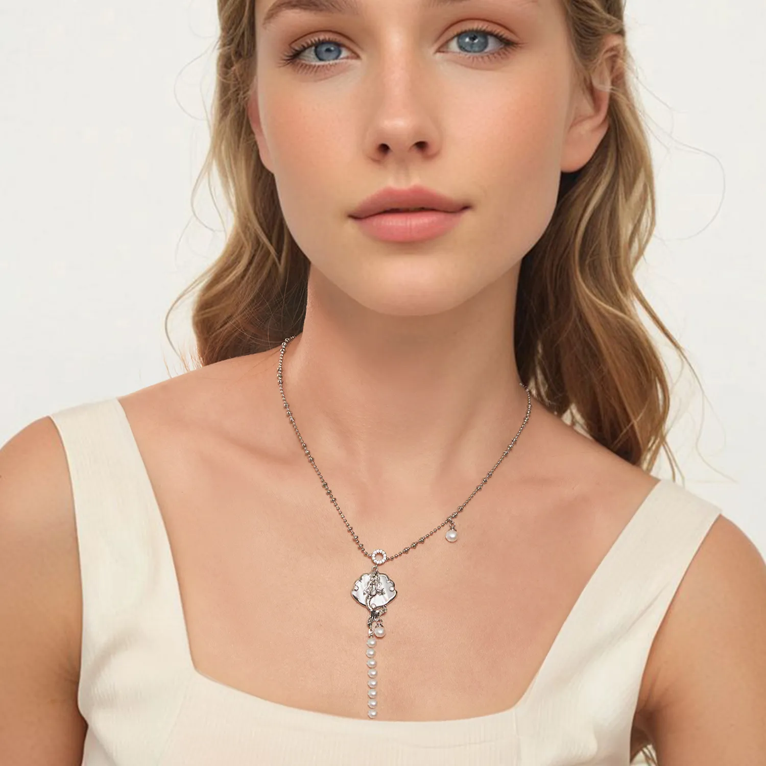 PANDORA Style Mermaid Necklace - YIN113