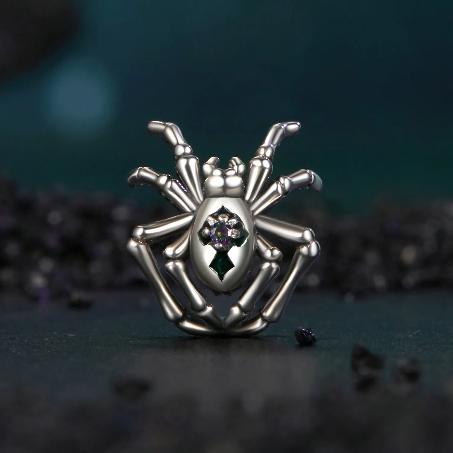 PANDORA Style Mysterious Spider Beads - BSC1062