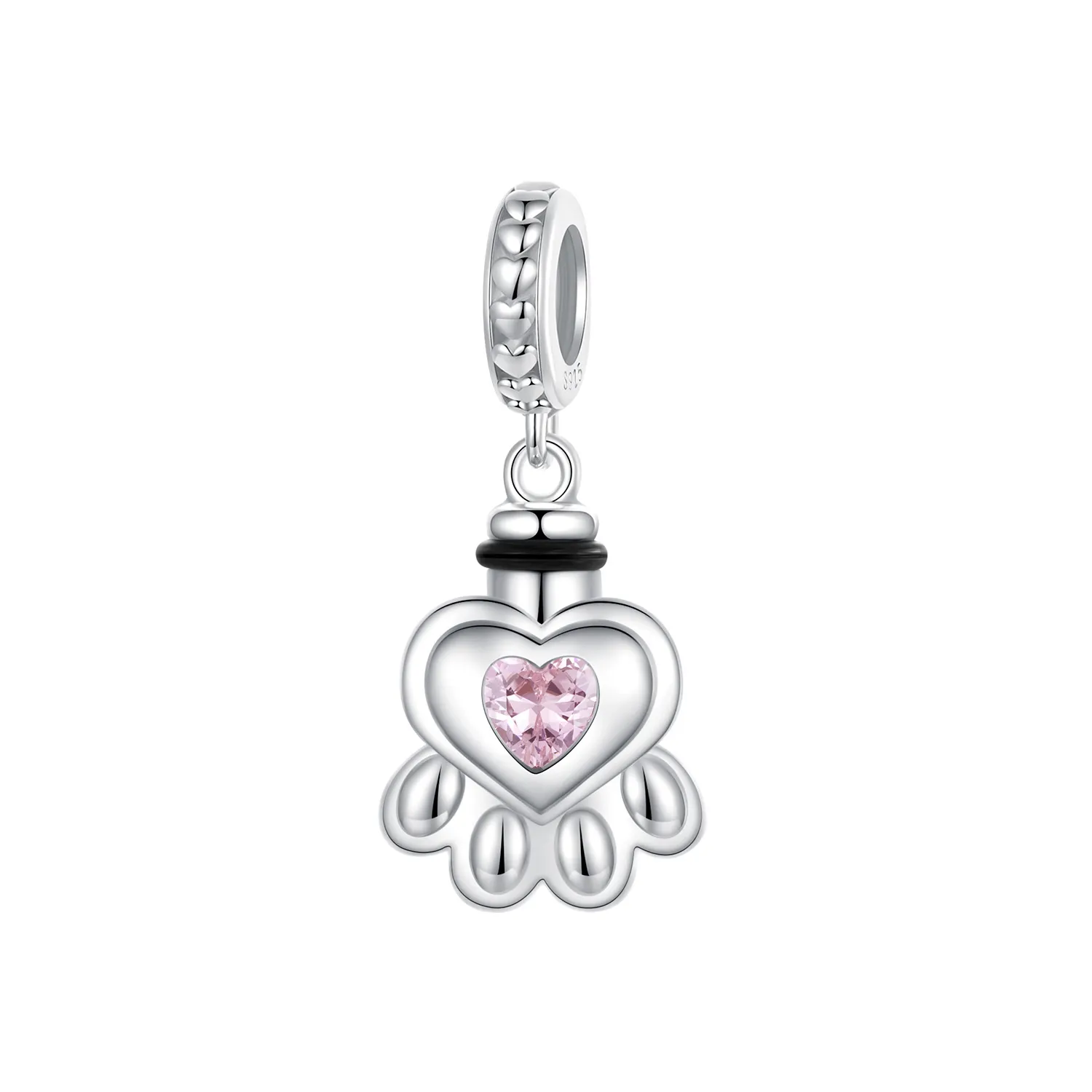 PANDORA Style Pet urn memorial box pendant - BSC1037