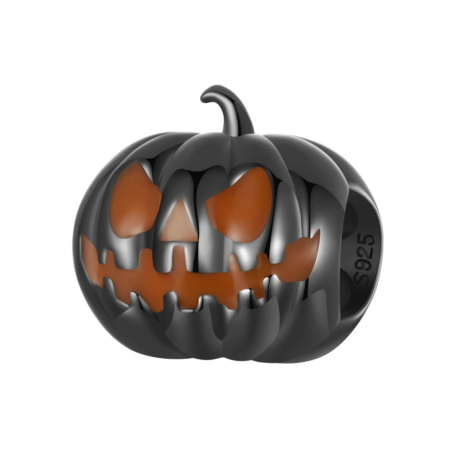 PANDORA Style Pumpkin Lantern Beads - SCC2899