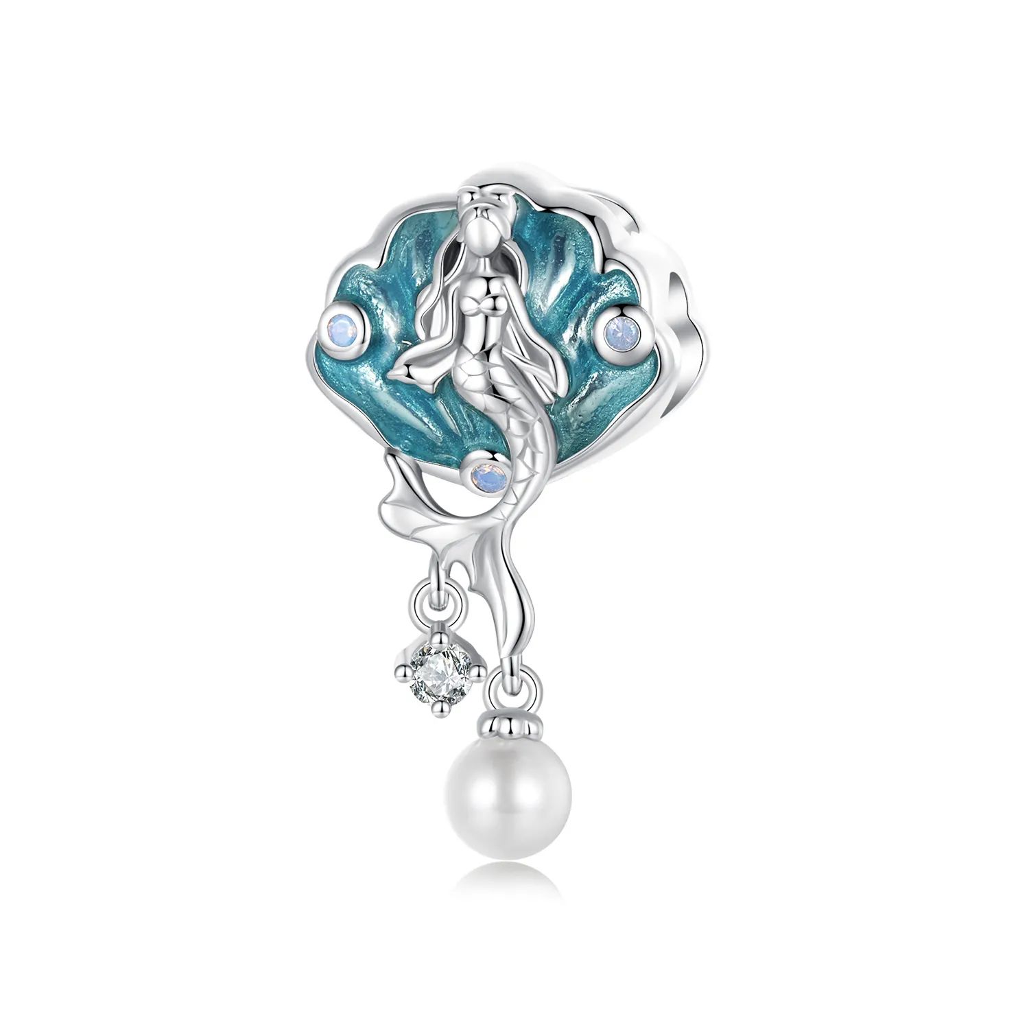 PANDORA Style Shell Mermaid Beads - SCC2845