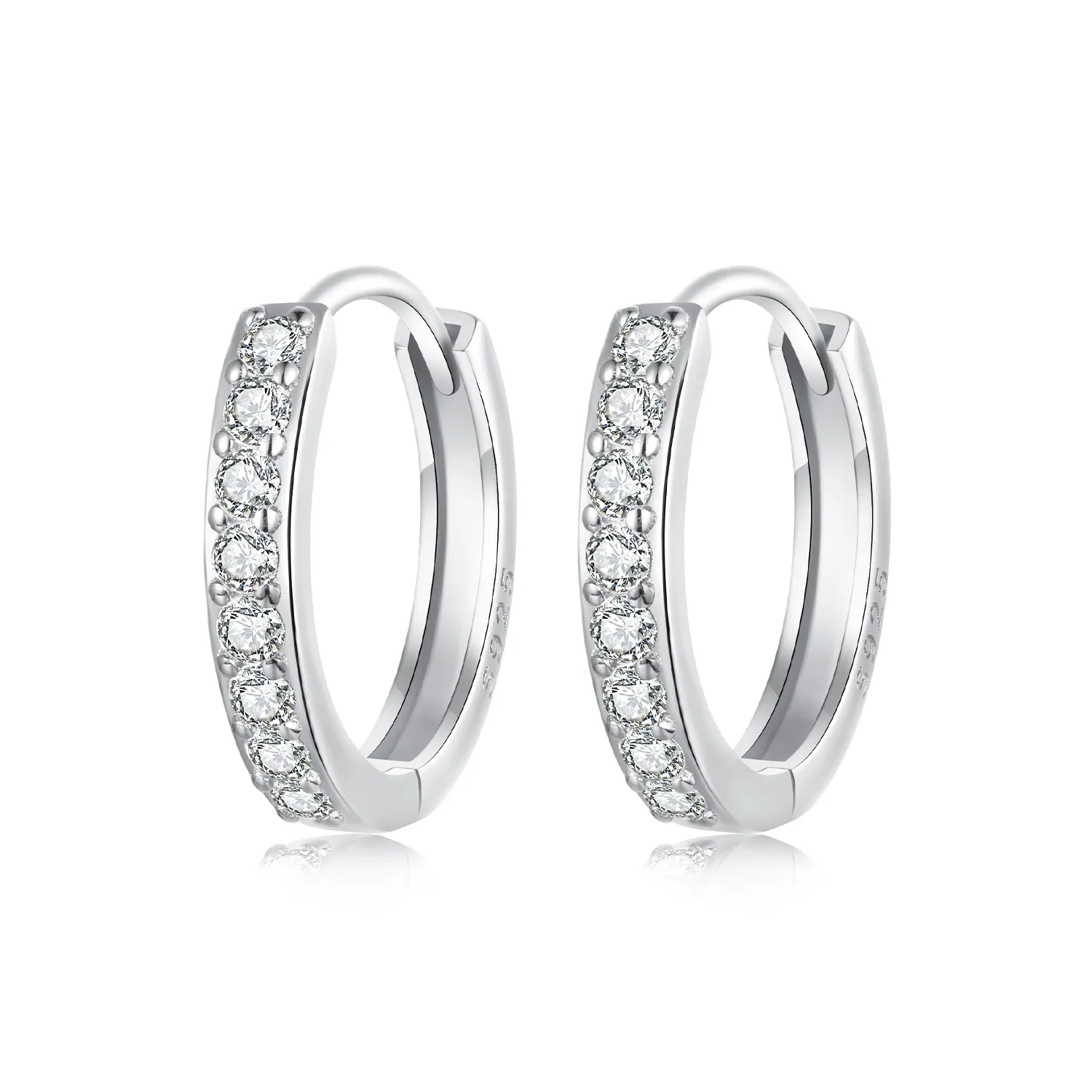 PANDORA Style Simple sterling silver earrings - BSE1060-AM