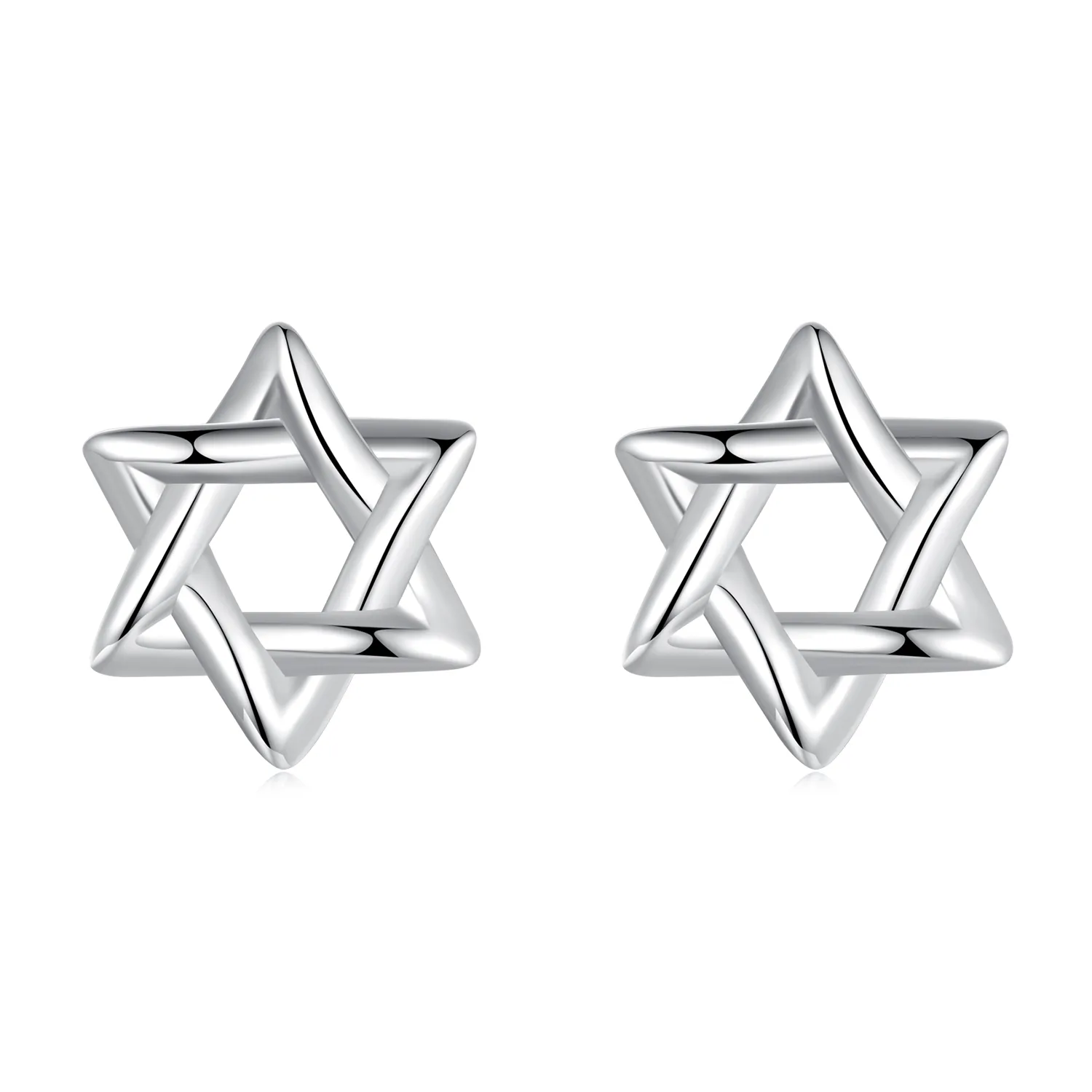 PANDORA Style Six-pointed star earrings - SCE1809