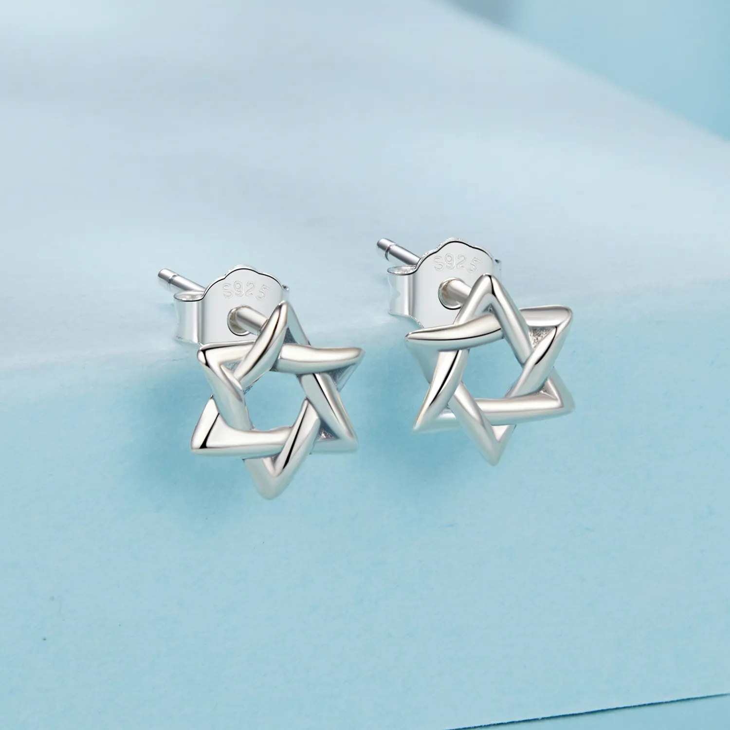 PANDORA Style Six-pointed star earrings - SCE1809