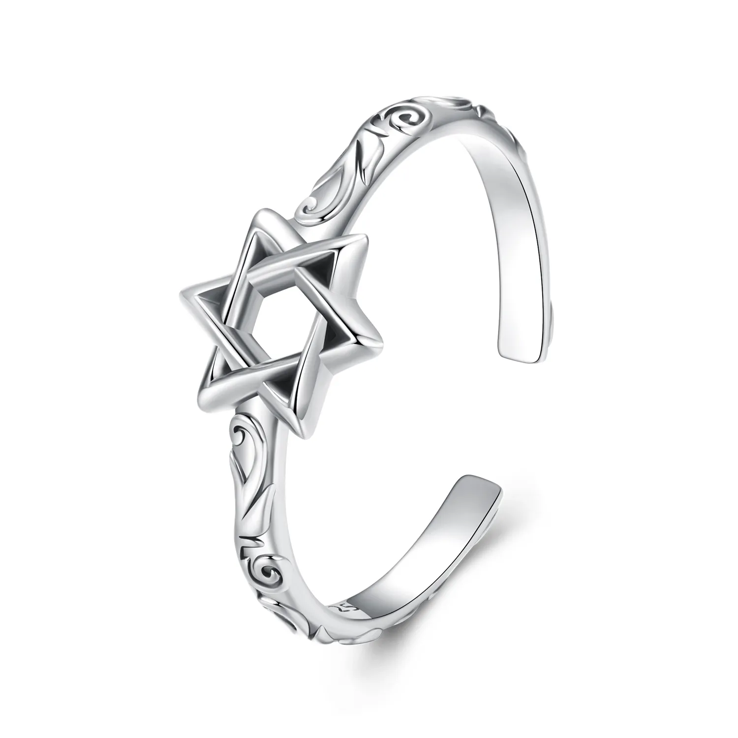 PANDORA Style Six-pointed star ring - SCR1078-E