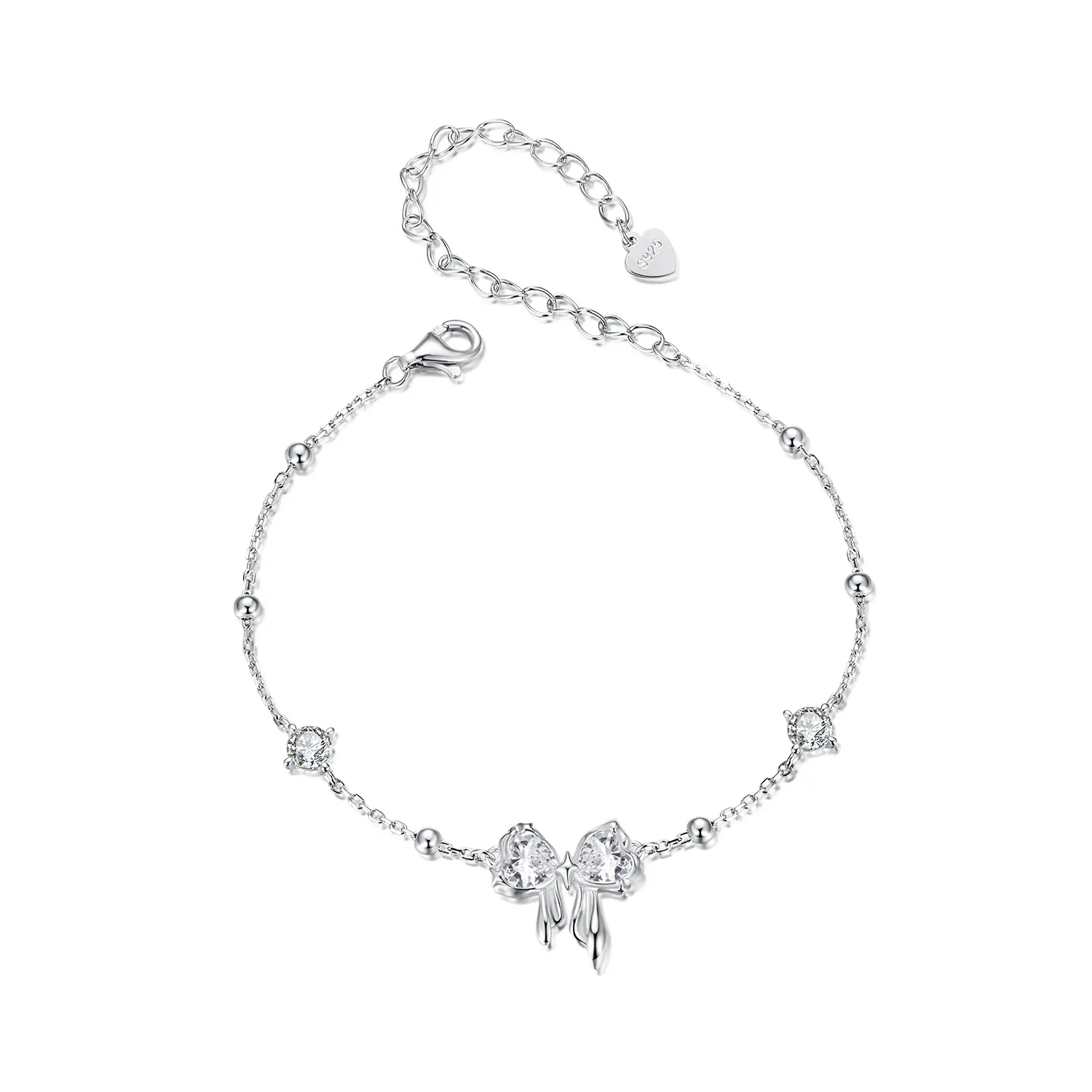 PANDORA Style Sparkling Bow Bracelet - BSB188