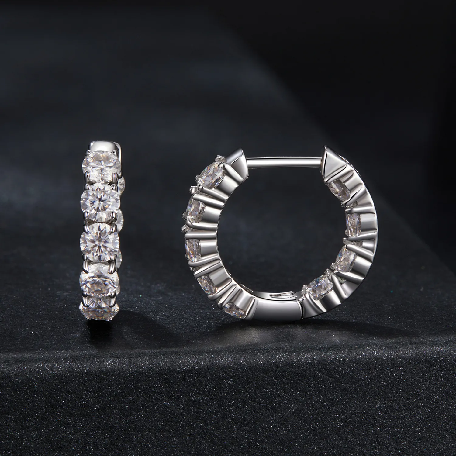 PANDORA Style Sparkling earrings (one certificate) - MSE069