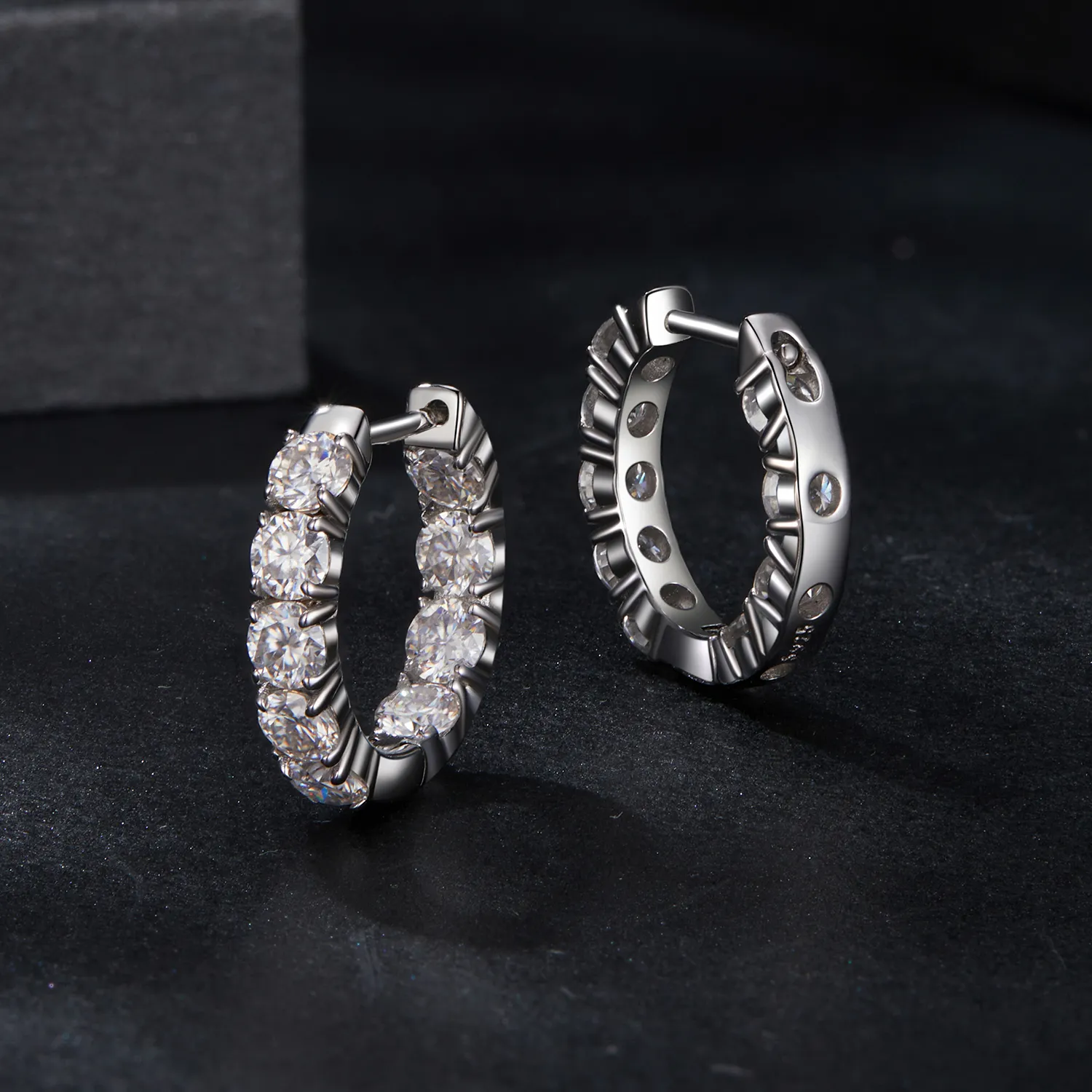 PANDORA Style Sparkling earrings (one certificate) - MSE069