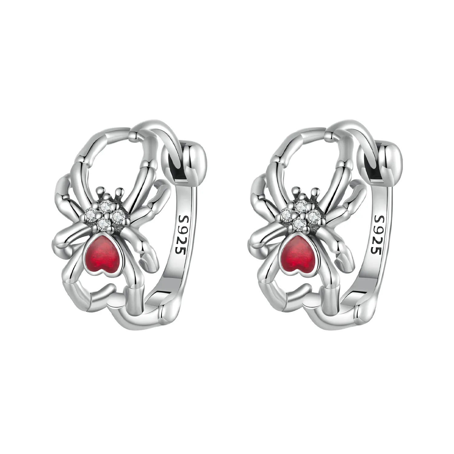 pandora style spider earrings sce1799