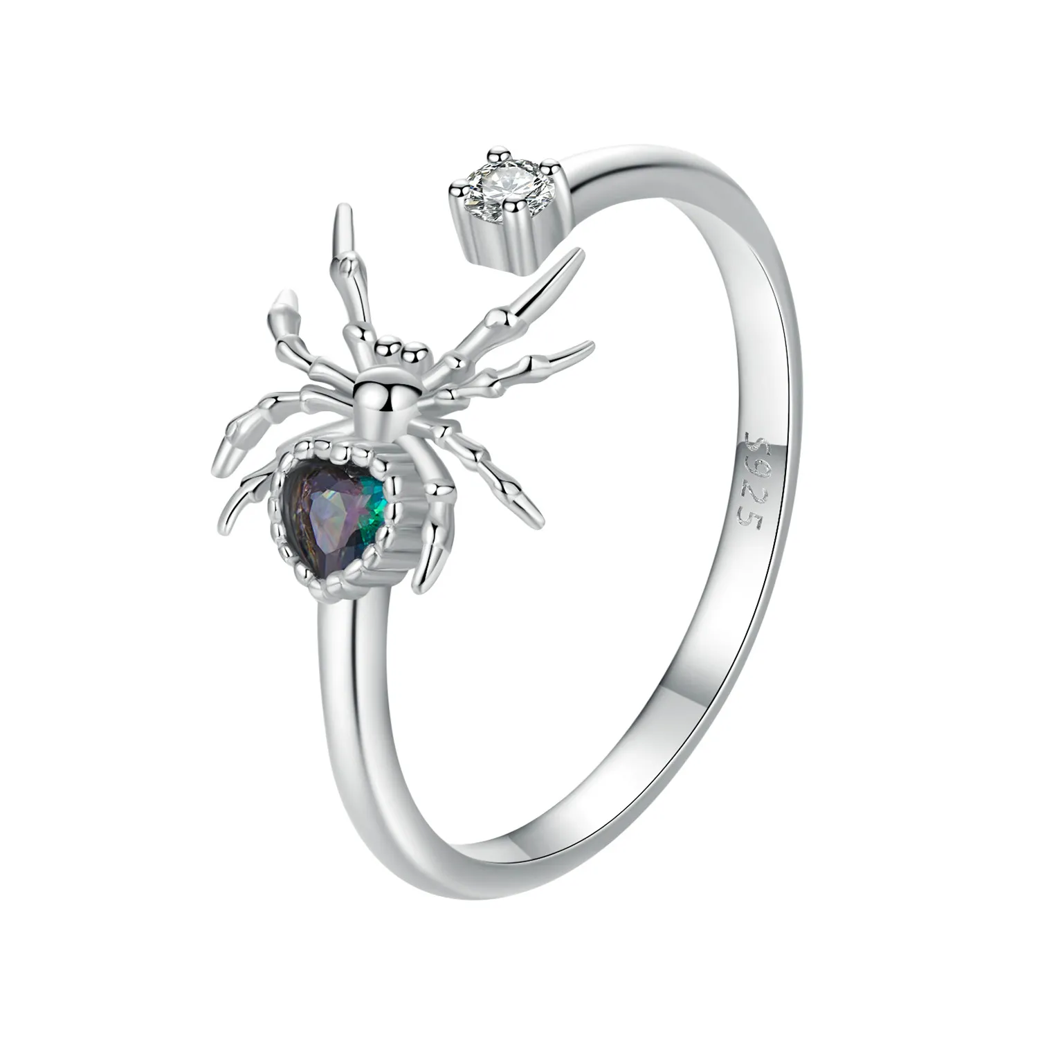 pandora style spider open ring scr1071 e