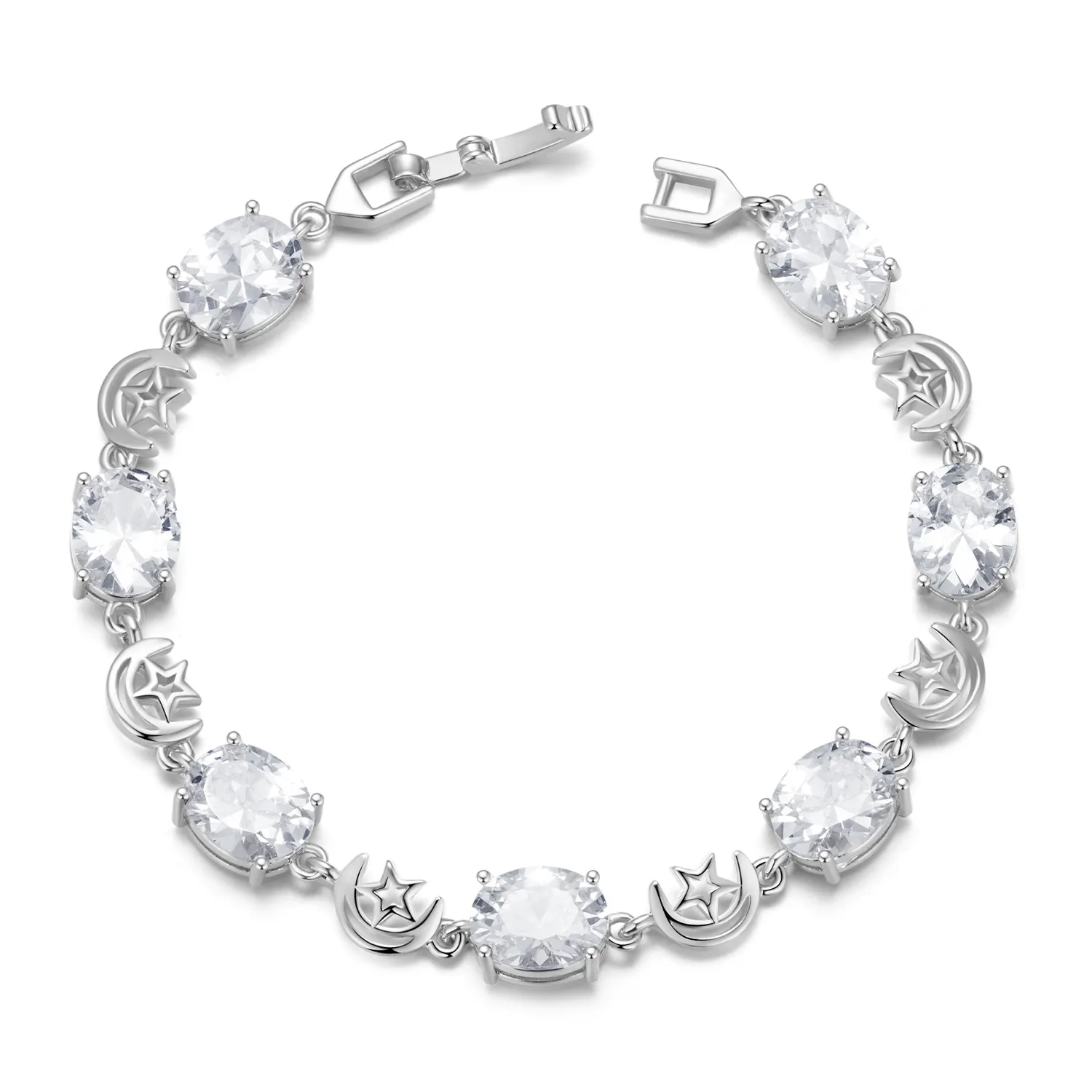 PANDORA Style Star and Moon Bracelet - YIB068-A