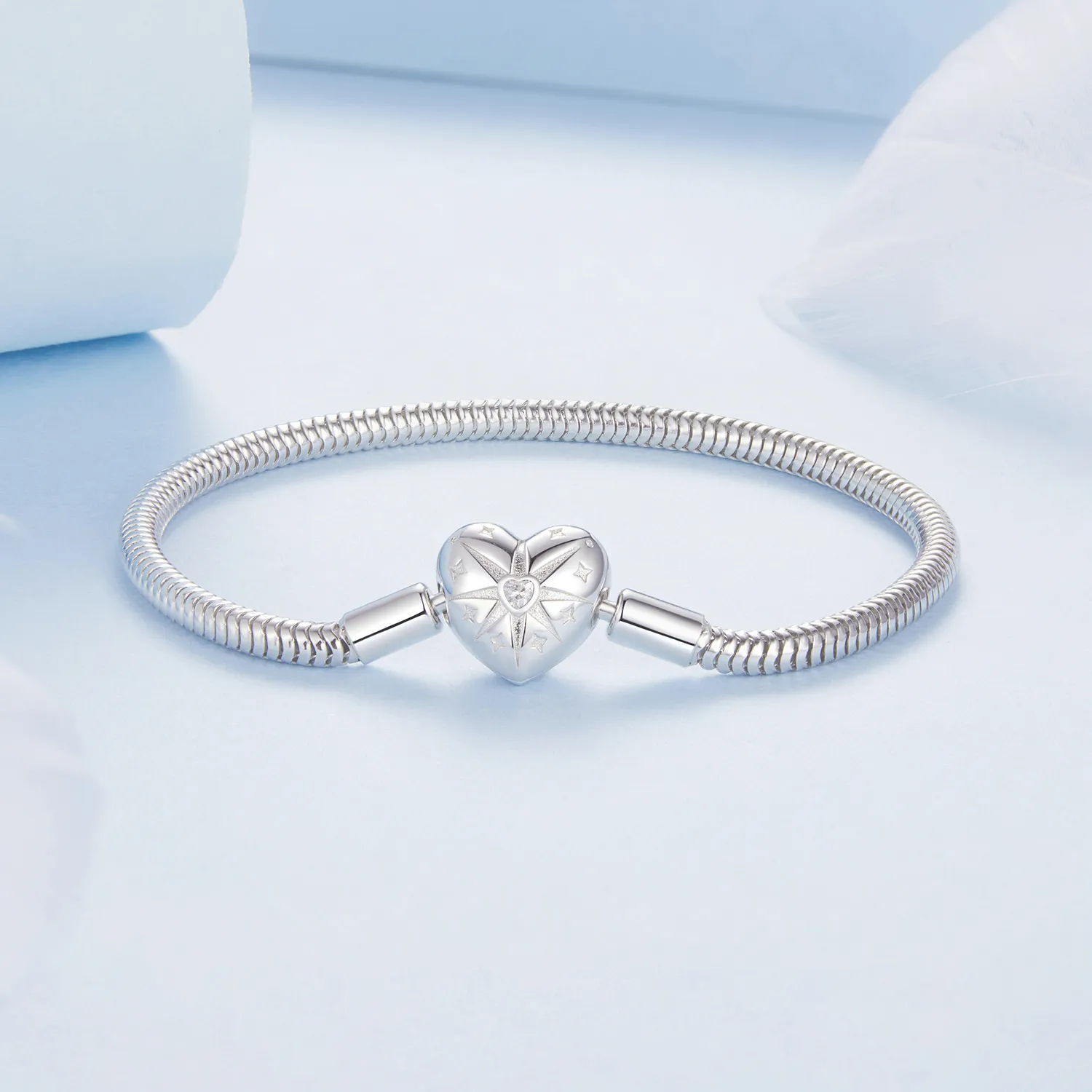 PANDORA Style Star Heart Basic Bracelet - BSB196