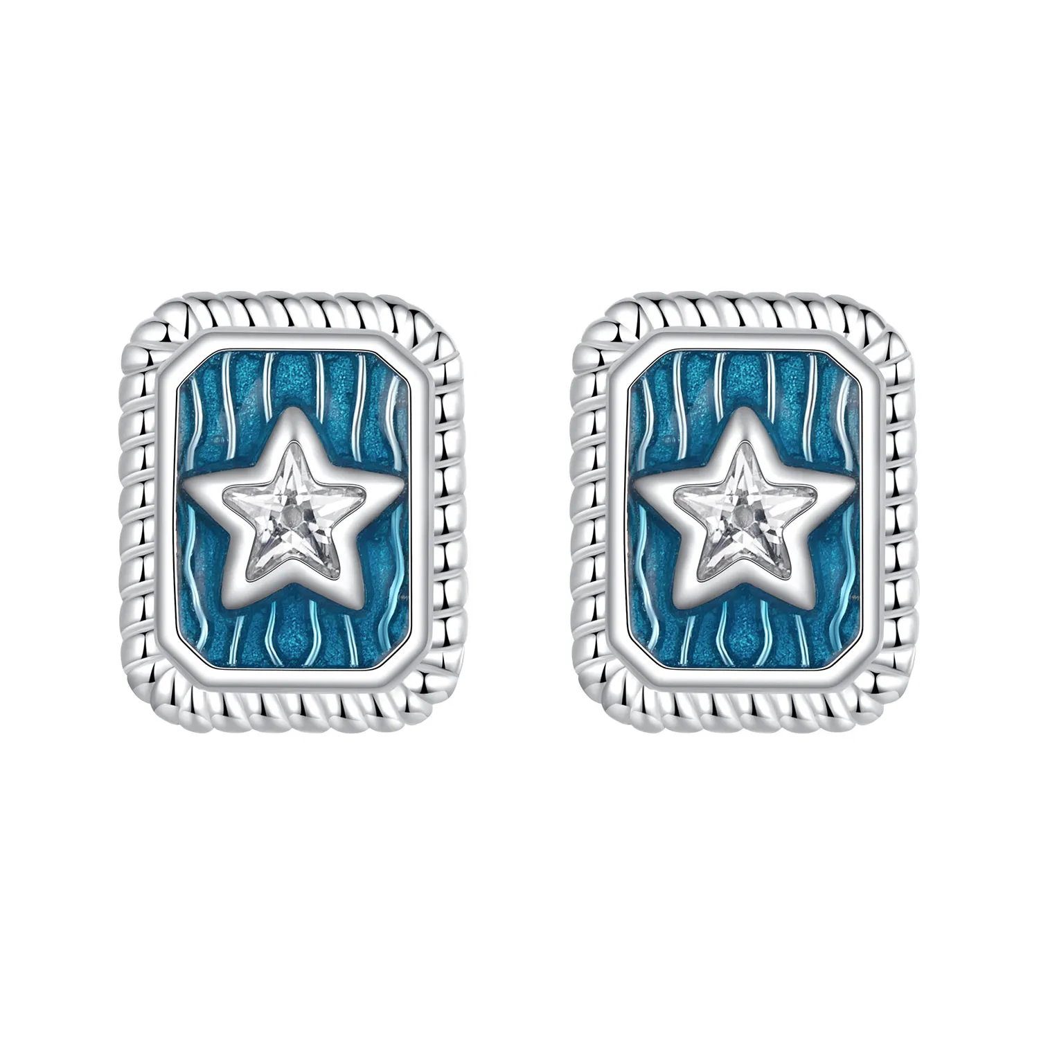 PANDORA Style Star Retro Earrings - SCE1796