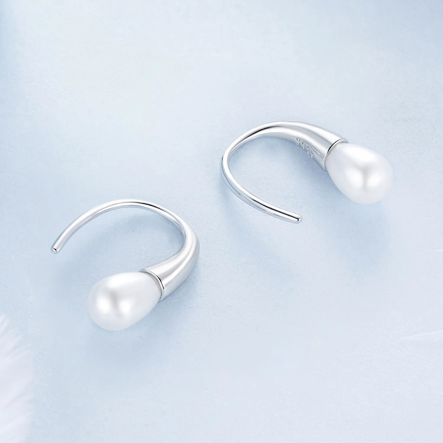 PANDORA Style Teardrop Pearl Earrings - BSE1054