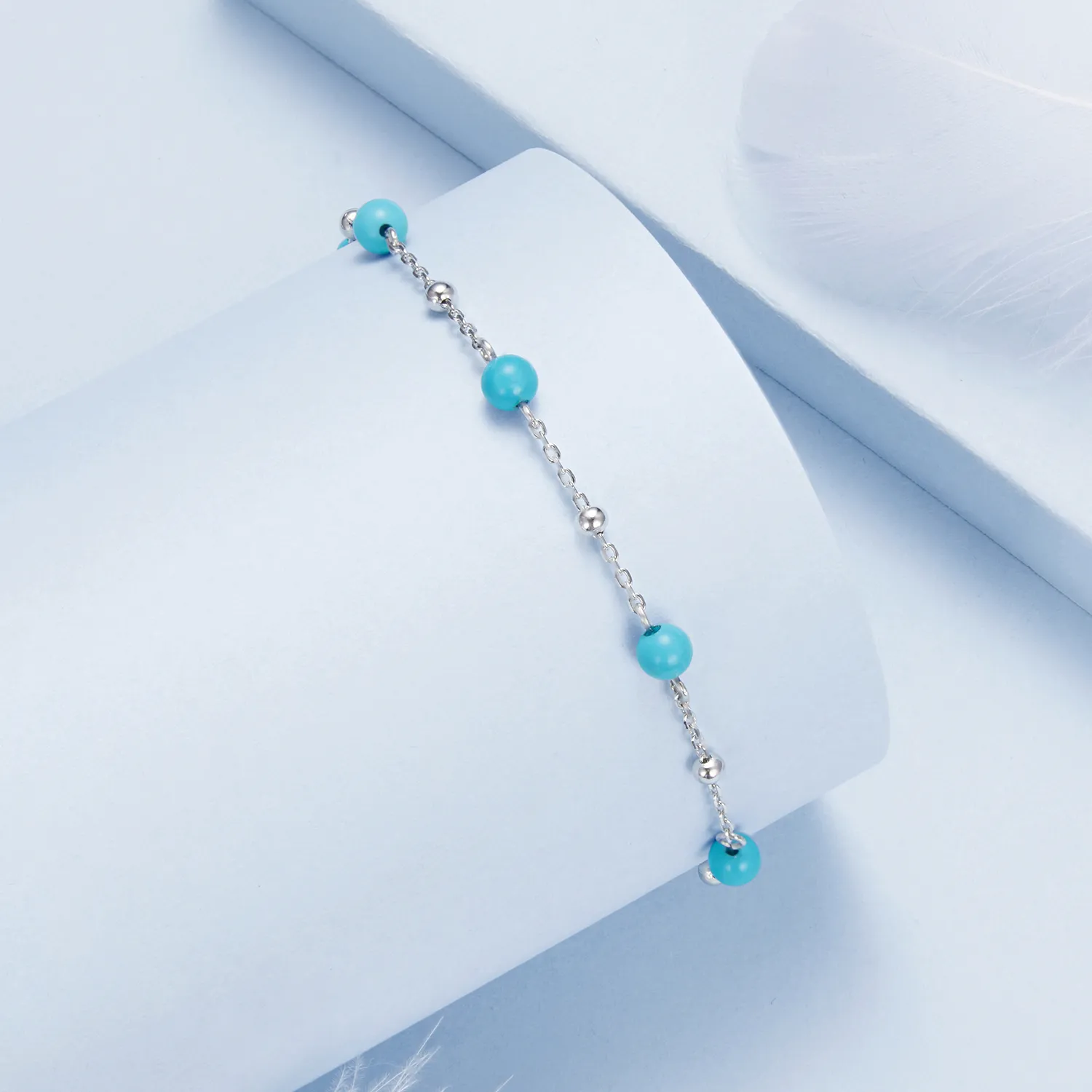 PANDORA Style Turquoise Bracelet - BSB197