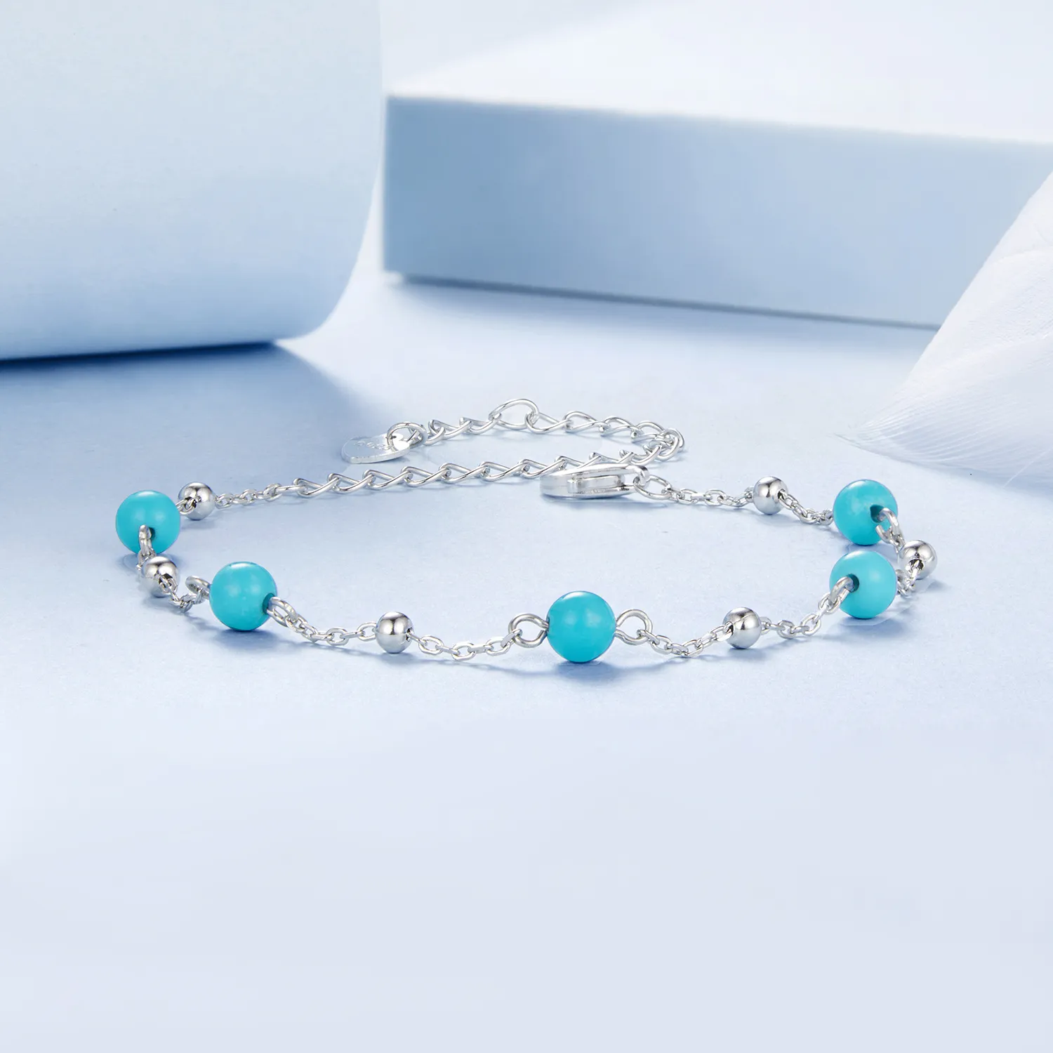 PANDORA Style Turquoise Bracelet - BSB197