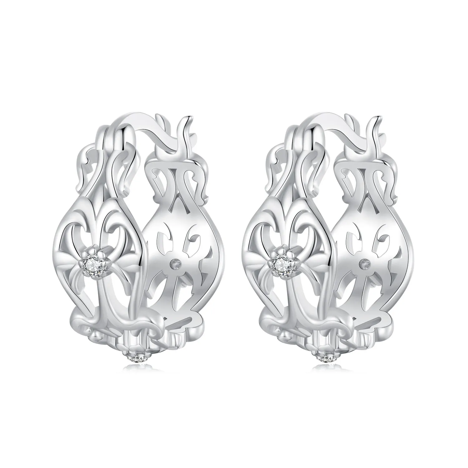 PANDORA Style Vintage palace pattern earrings - BSE1055