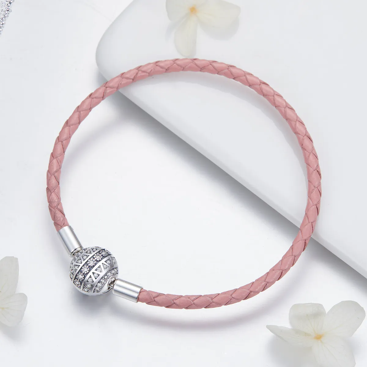 Leather Girlish Emotion Bracelet - PANDORA Style - SCB114