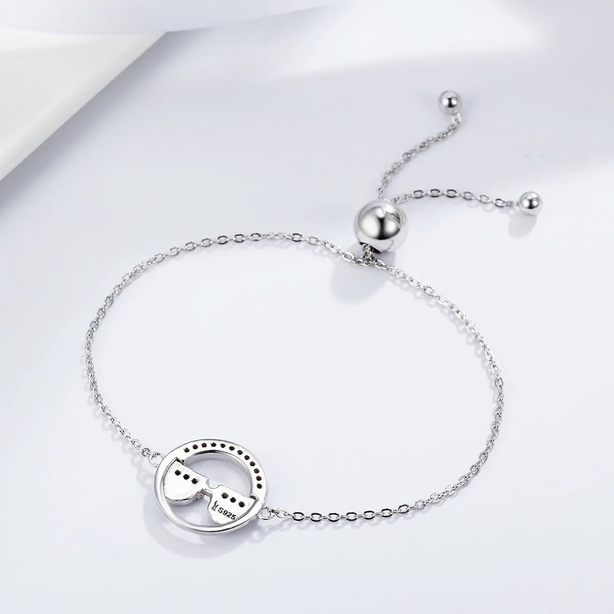 Silver Emoji Slider Bracelet - PANDORA Style - SCB040