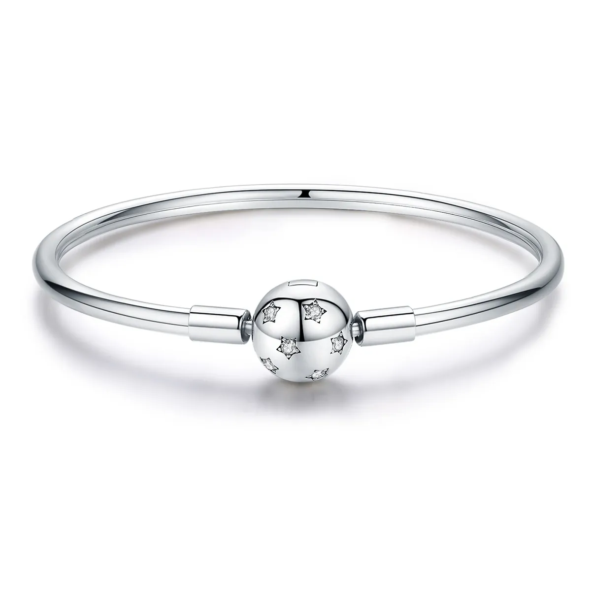 Silver Galaxy Bangle - PANDORA Style - SCB144