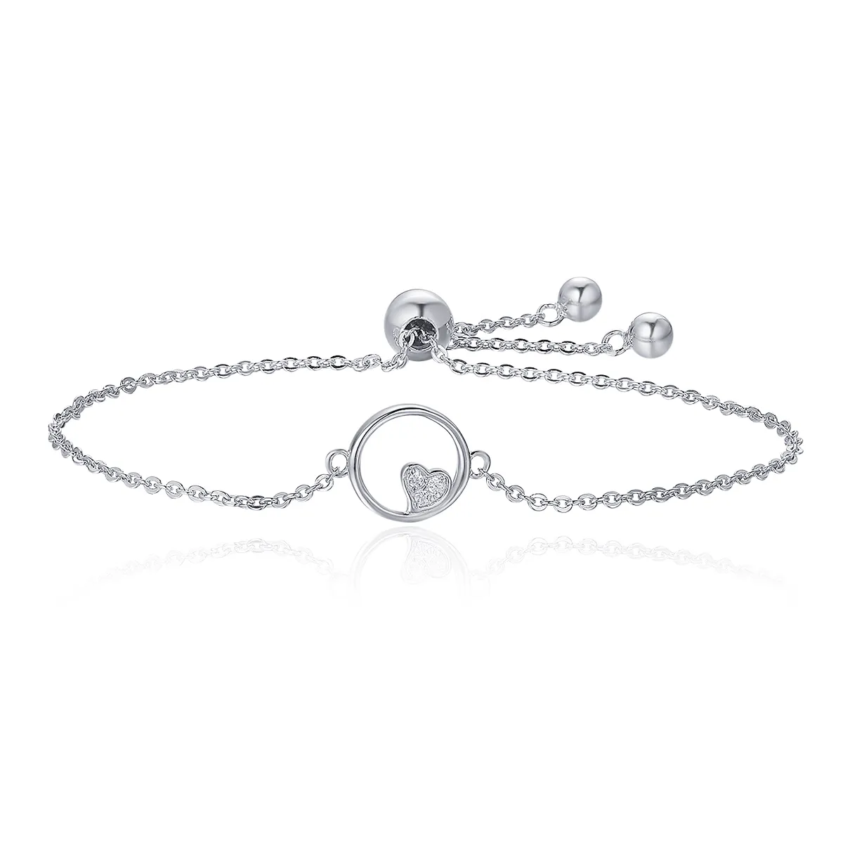 Silver Sweetheart Baby Slider Bracelet - PANDORA Style - SCB020